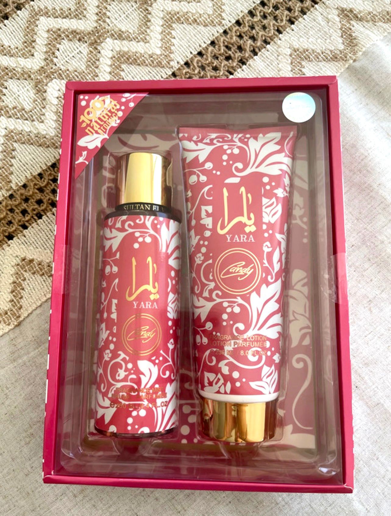 🎀 Yara Candy – Coffret Brume & Lotion (Lattafa)